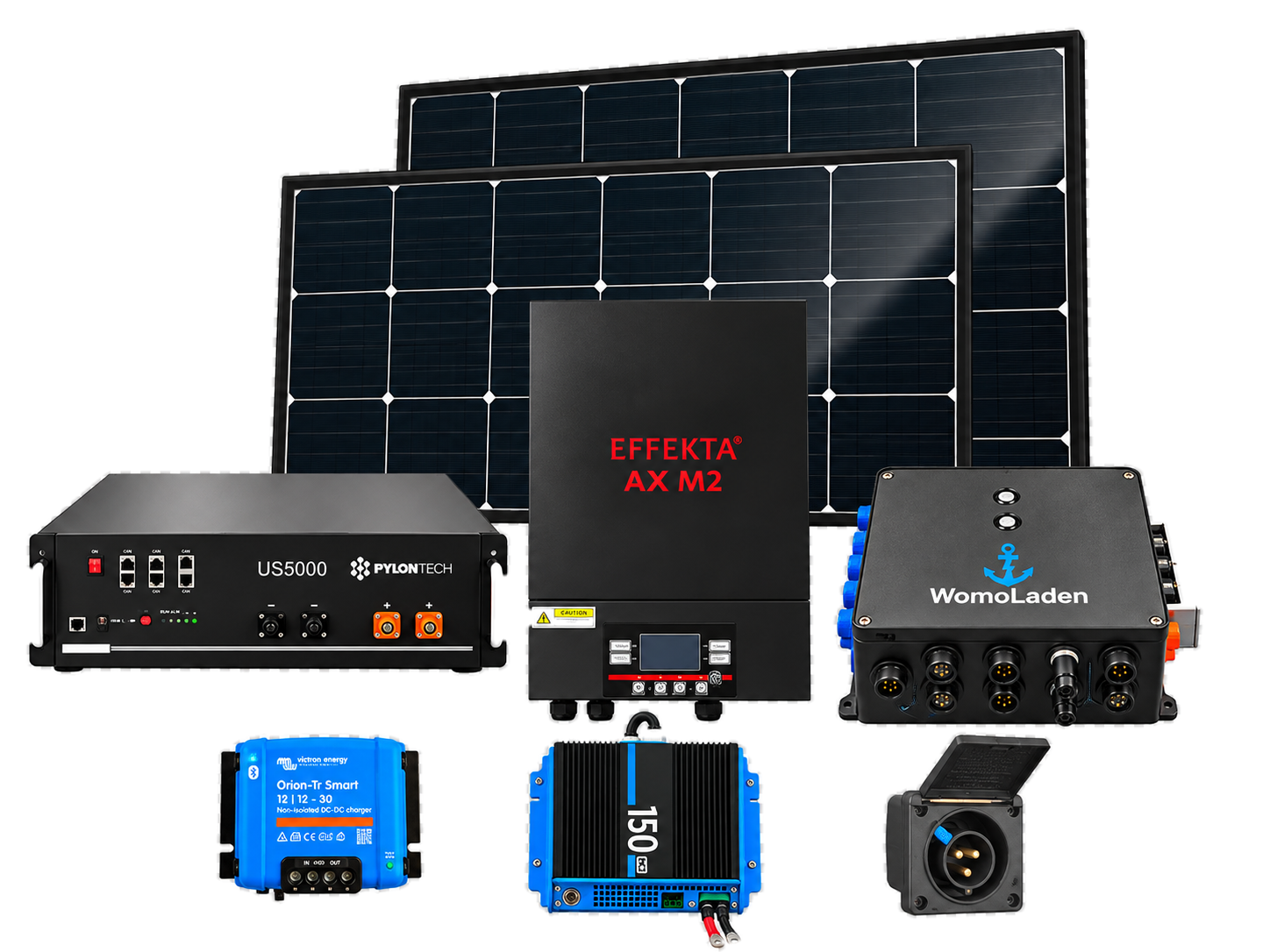 5 kW Alltagsset mit 1 Batterie im Überblick