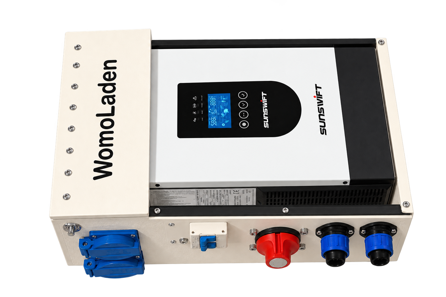 WomoLaden Sunswift Wechselrichter des RoadPower-Sets